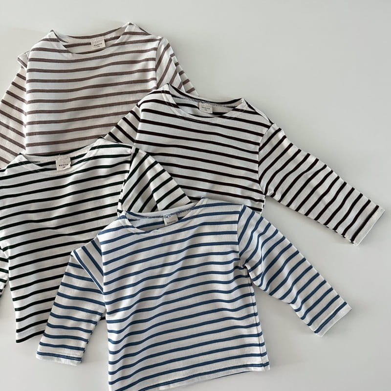 Bonito - Korean Baby Fashion - #babygirlfashion - Stripes TEe - 2