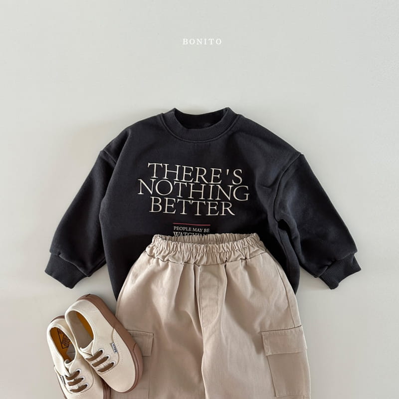 Bonito - Korean Baby Fashion - #babygirlfashion - Nothing Sweatshirt - 10