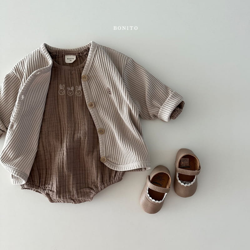 Bonito - Korean Baby Fashion - #babyoninstagram - Rabbit Bodysuit - 12