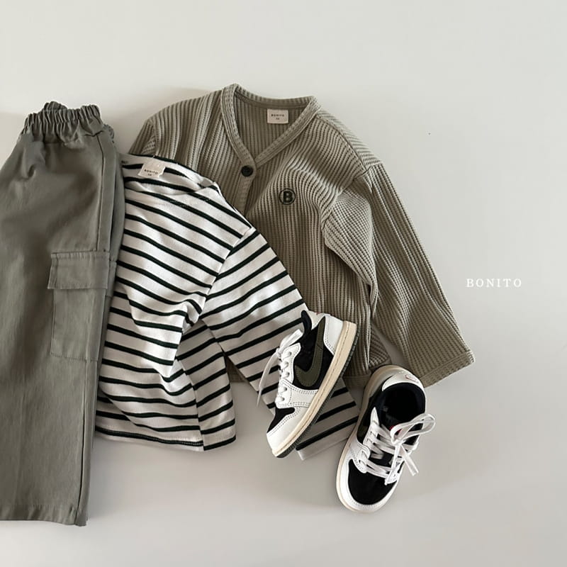 Bonito - Korean Baby Fashion - #babyootd - Stripes TEe - 5