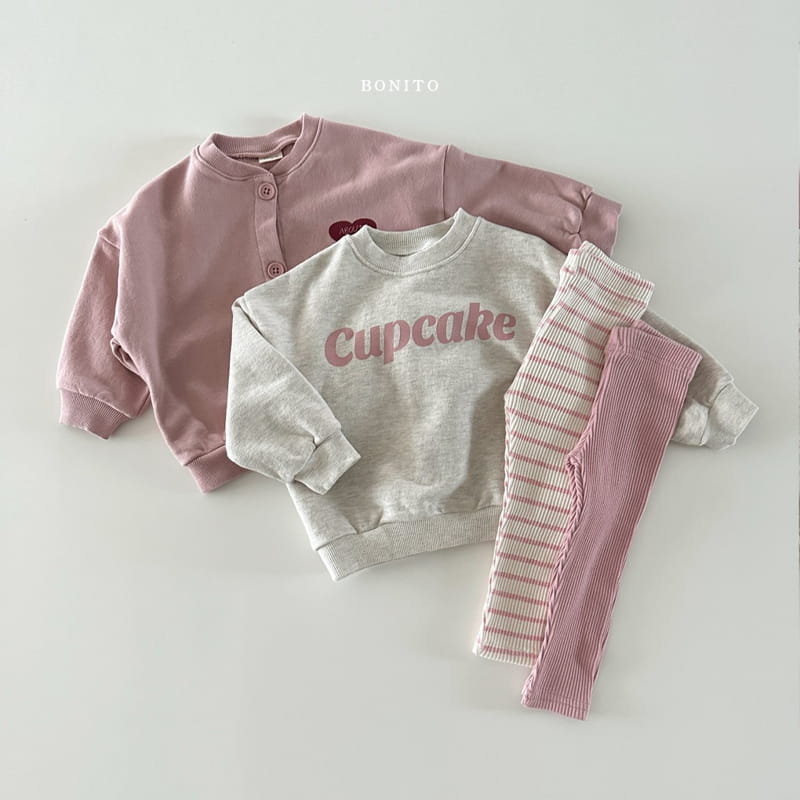 Bonito - Korean Baby Fashion - #babyoutfit - Love Cardigan - 4