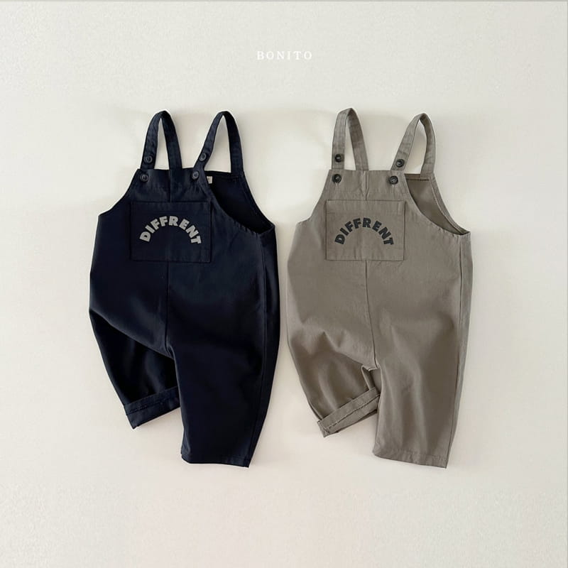 Bonito - Korean Baby Fashion - #babyoutfit - Different Dungarees Pants