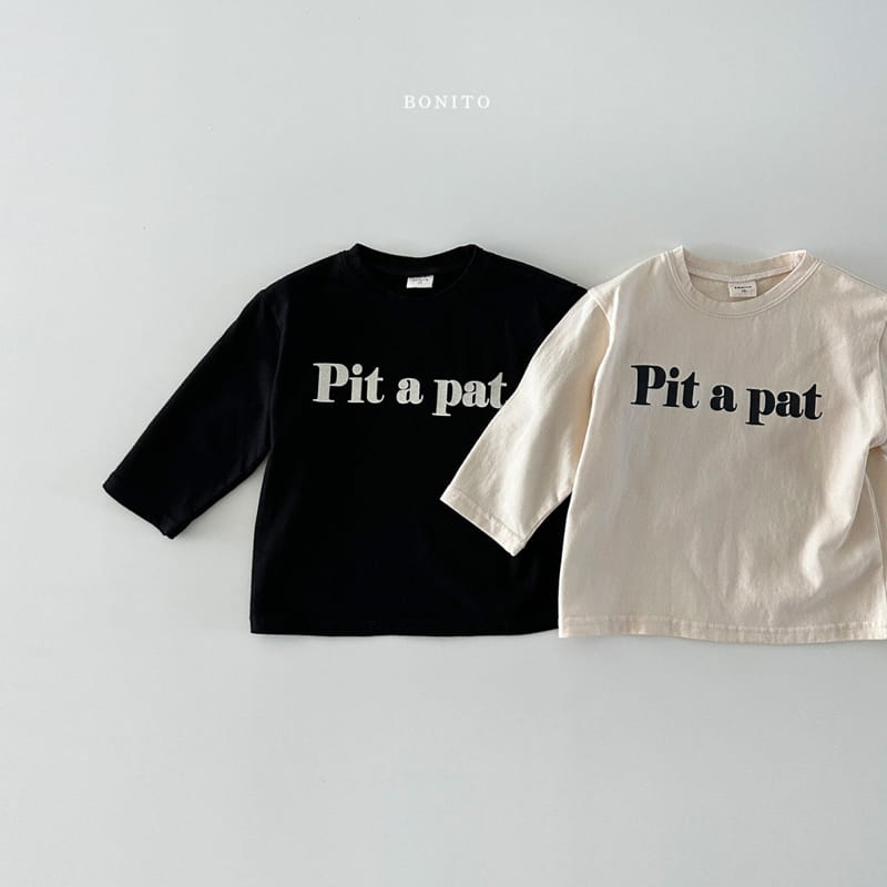 Bonito - Korean Baby Fashion - #babyoutfit - Pit A Pat Tee