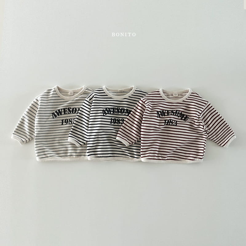 Bonito - Korean Baby Fashion - #babyoutfit - Strieps Awesome Piping Tee