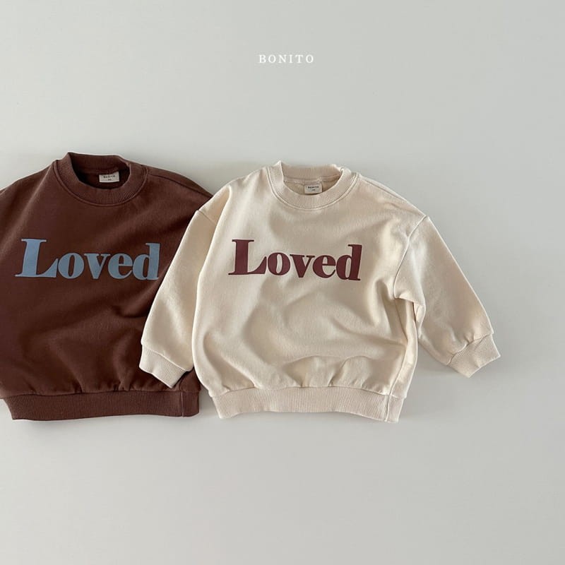 Bonito - Korean Baby Fashion - #babyoutfit - Loved Sweatshirt