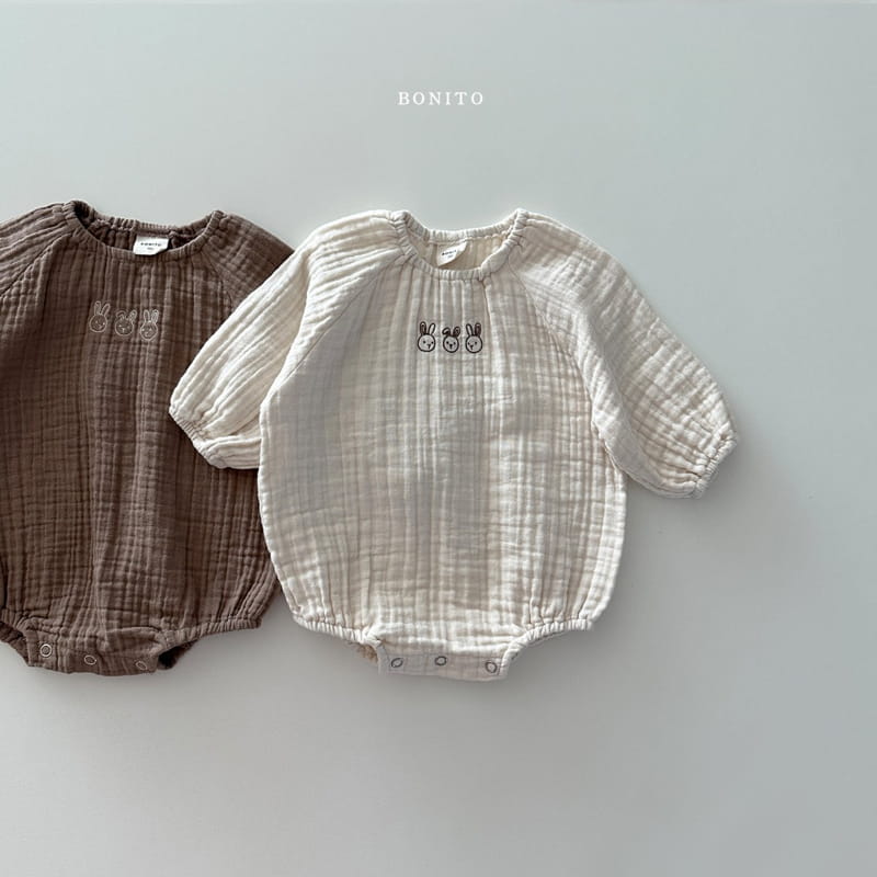 Bonito - Korean Baby Fashion - #babywear - Rabbit Bodysuit