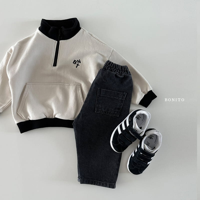 Bonito - Korean Baby Fashion - #babywear - BNT Color Half Zip-up - 8