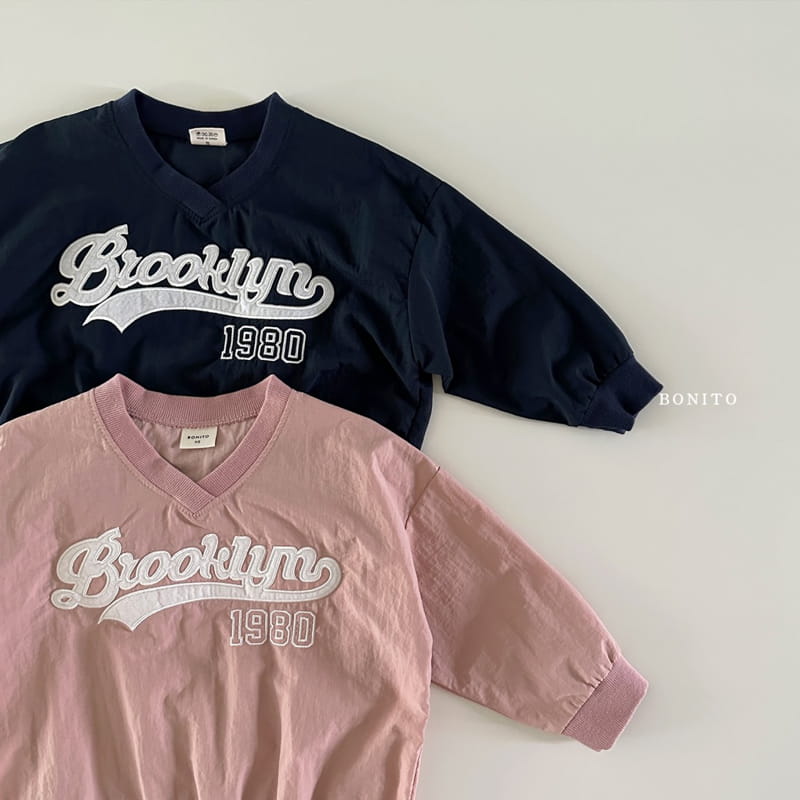 Bonito - Korean Baby Fashion - #babywear - Basrak Brooklyn V Sweatshirt - 3