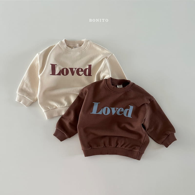 Bonito - Korean Baby Fashion - #babywear - Loved Sweatshirt - 2