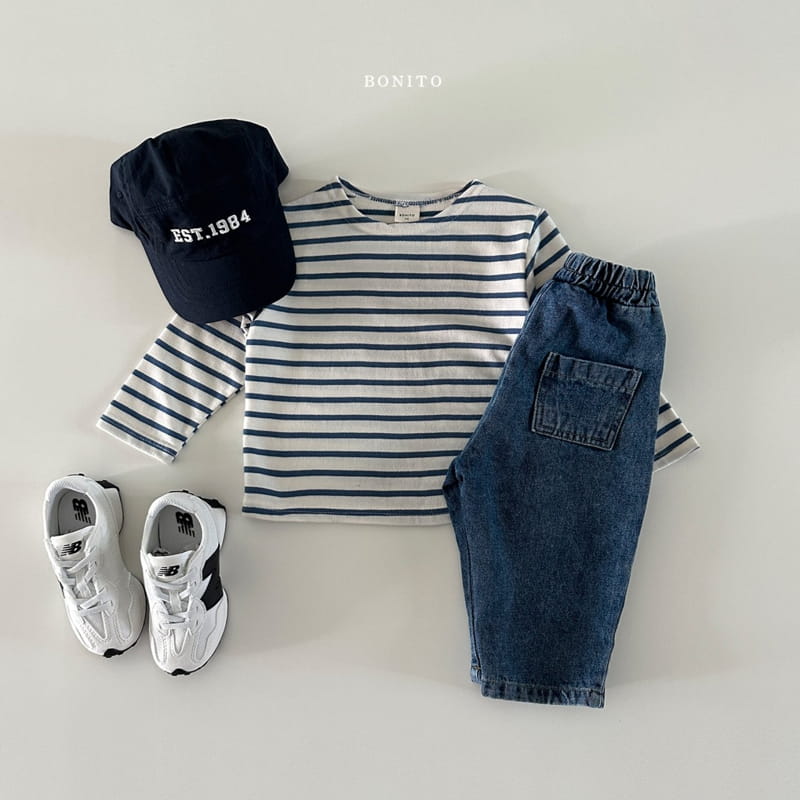 Bonito - Korean Baby Fashion - #onlinebabyboutique - Stripes TEe - 9