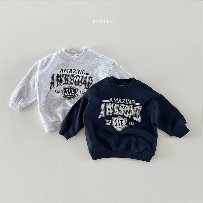 Bonito - Korean Baby Fashion - #onlinebabyboutique - Amazing Sweatshirt