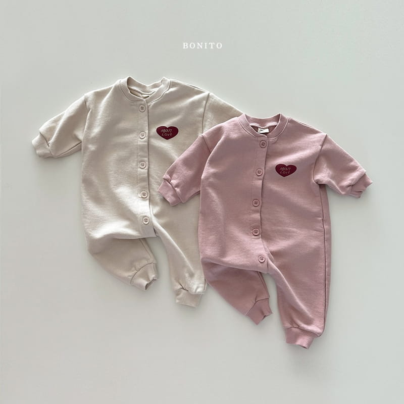 Bonito - Korean Baby Fashion - #onlinebabyshop - About Love Bodysuit - 2