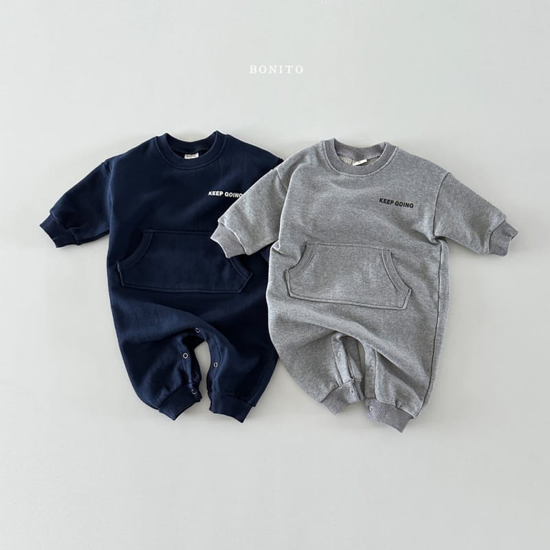 Bonito - Korean Baby Fashion - #onlinebabyshop - Keep Going Bodysuit