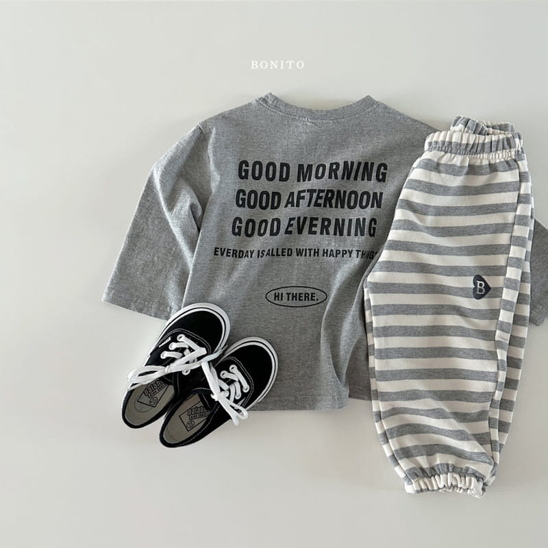 Bonito - Korean Baby Fashion - #onlinebabyshop - Good Morning Tee - 8