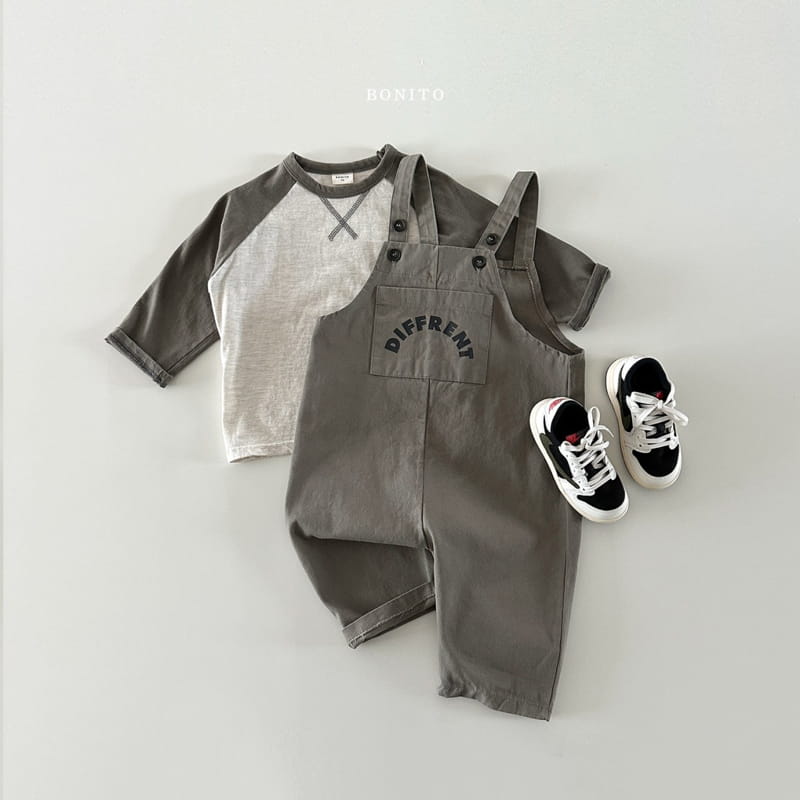 Bonito - Korean Baby Fashion - #onlinebabyshop - Different Dungarees Pants - 5