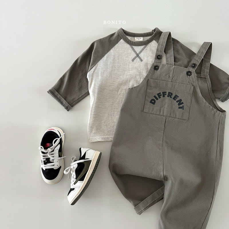 Bonito - Korean Baby Fashion - #smilingbaby - Different Dungarees Pants - 6