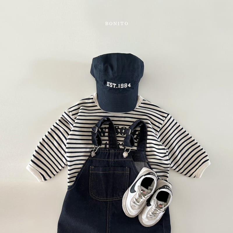 Bonito - Korean Baby Fashion - #smilingbaby - Non Fade Dungarees - 7