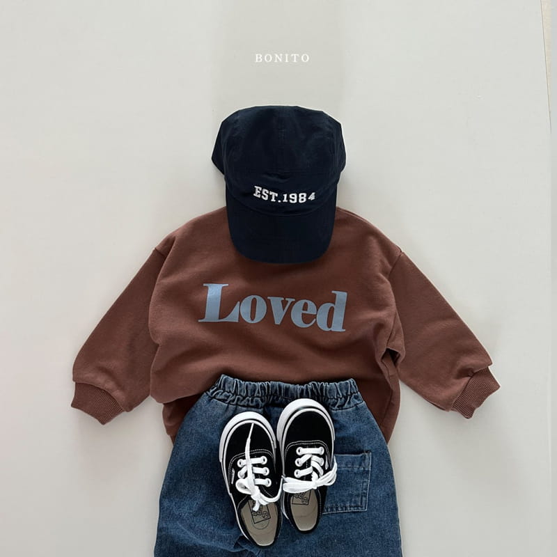 Bonito - Korean Baby Fashion - #smilingbaby - Loved Sweatshirt - 5