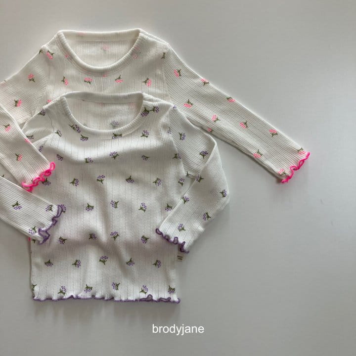 Brody Jane - Korean Children Fashion - #Kfashion4kids - Berry Eyelet Frill Pajama - 3