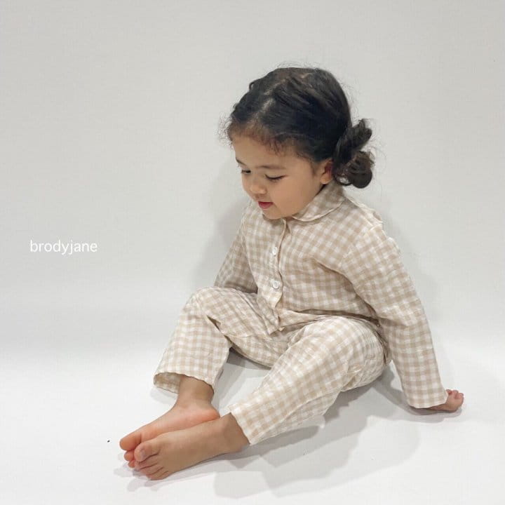 Brody Jane - Korean Children Fashion - #childofig - Mono Check Pajama - 8