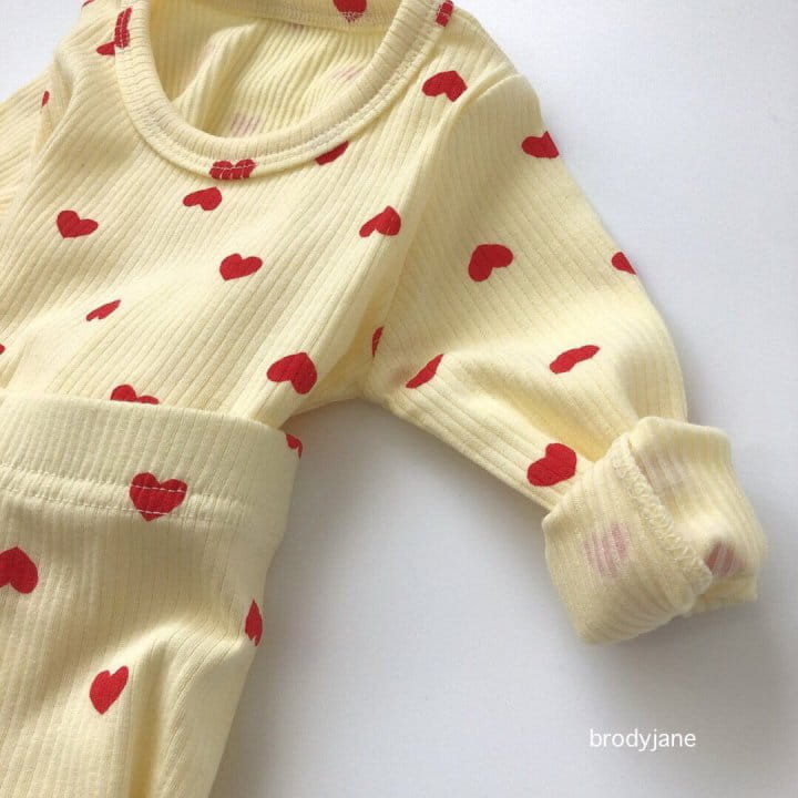 Brody Jane - Korean Children Fashion - #childofig - Heart Rib Pajama - 6