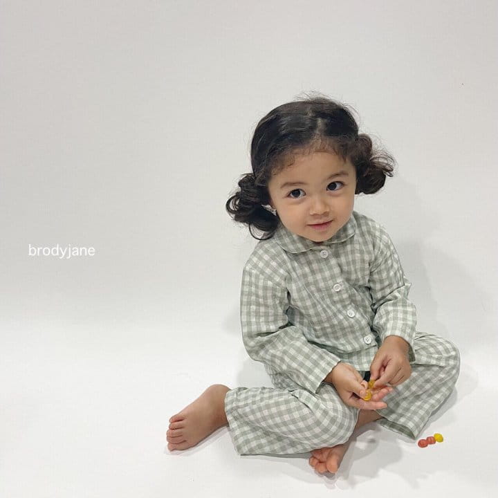 Brody Jane - Korean Children Fashion - #childrensboutique - Mono Check Pajama - 9