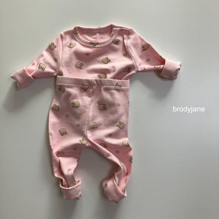 Brody Jane - Korean Children Fashion - #childrensboutique - Cookie Rabbit Pajama - 3