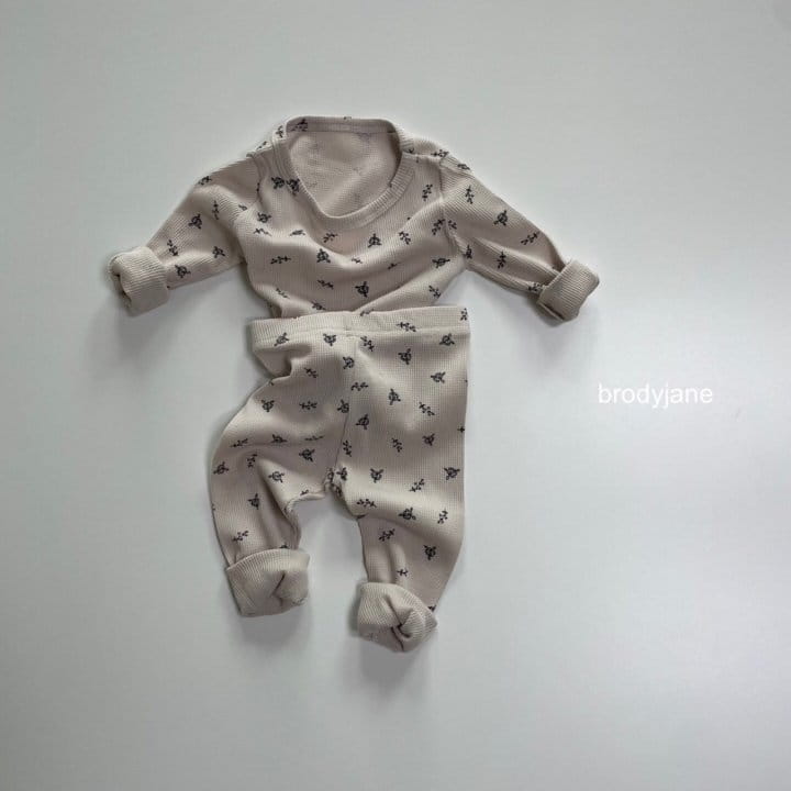 Brody Jane - Korean Children Fashion - #designkidswear - Waffle Rose Pajama - 2