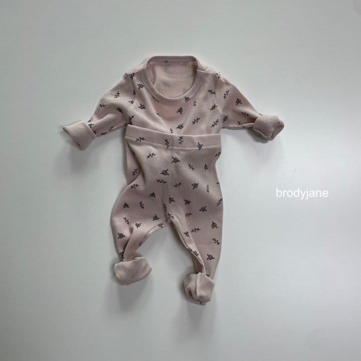 Brody Jane - Korean Children Fashion - #discoveringself - Waffle Rose Pajama - 3