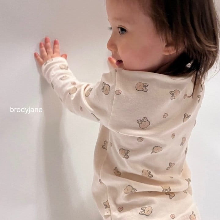 Brody Jane - Korean Children Fashion - #kidzfashiontrend - Cookie Rabbit Pajama - 9