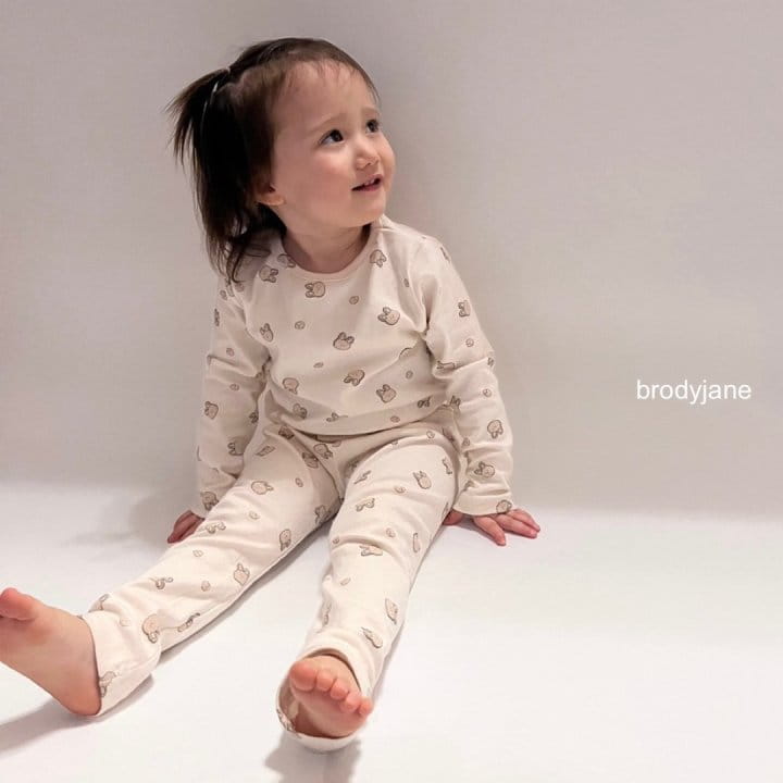 Brody Jane - Korean Children Fashion - #littlefashionista - Cookie Rabbit Pajama - 11