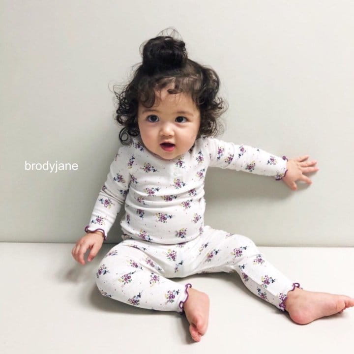 Brody Jane - Korean Children Fashion - #magicofchildhood - Bouquet Frill Pajama - 6