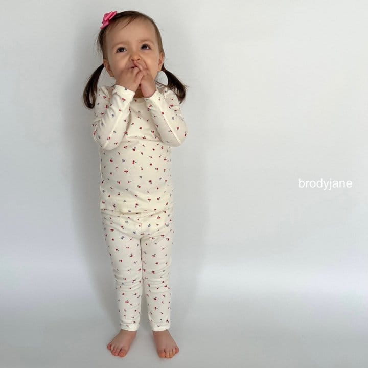 Brody Jane - Korean Children Fashion - #minifashionista - Flower Cherry Pajama - 2