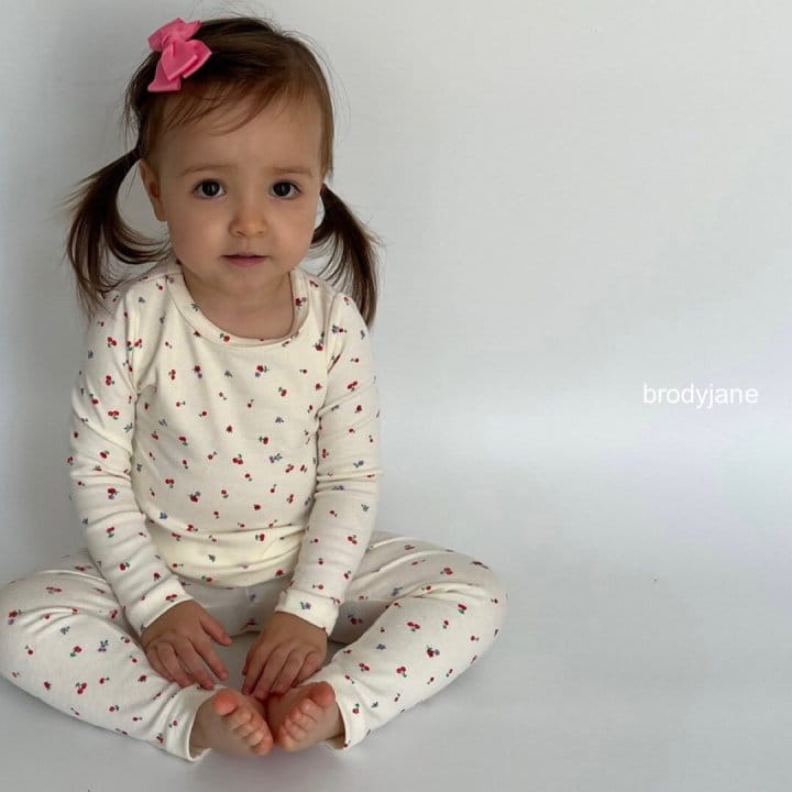 Brody Jane - Korean Children Fashion - #prettylittlegirls - Flower Cherry Pajama - 3