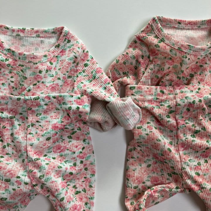 Brody Jane - Korean Children Fashion - #prettylittlegirls - Rose Eyelet Pajama - 3