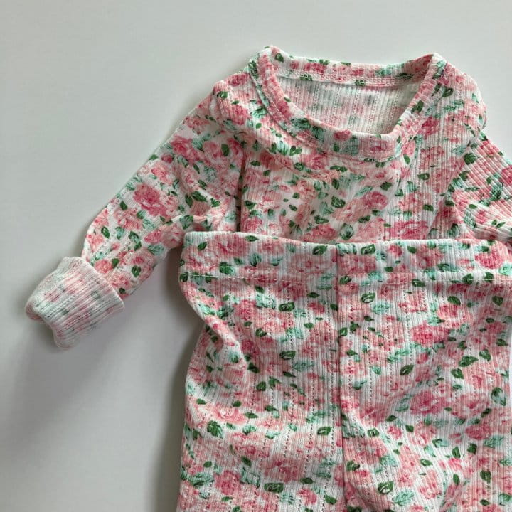 Brody Jane - Korean Children Fashion - #toddlerclothing - Rose Eyelet Pajama - 5