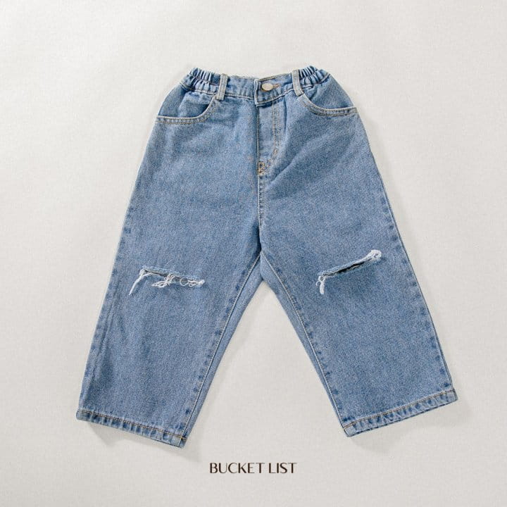 Bucket List - Korean Children Fashion - #kidzfashiontrend - Vintage Jeans - 4