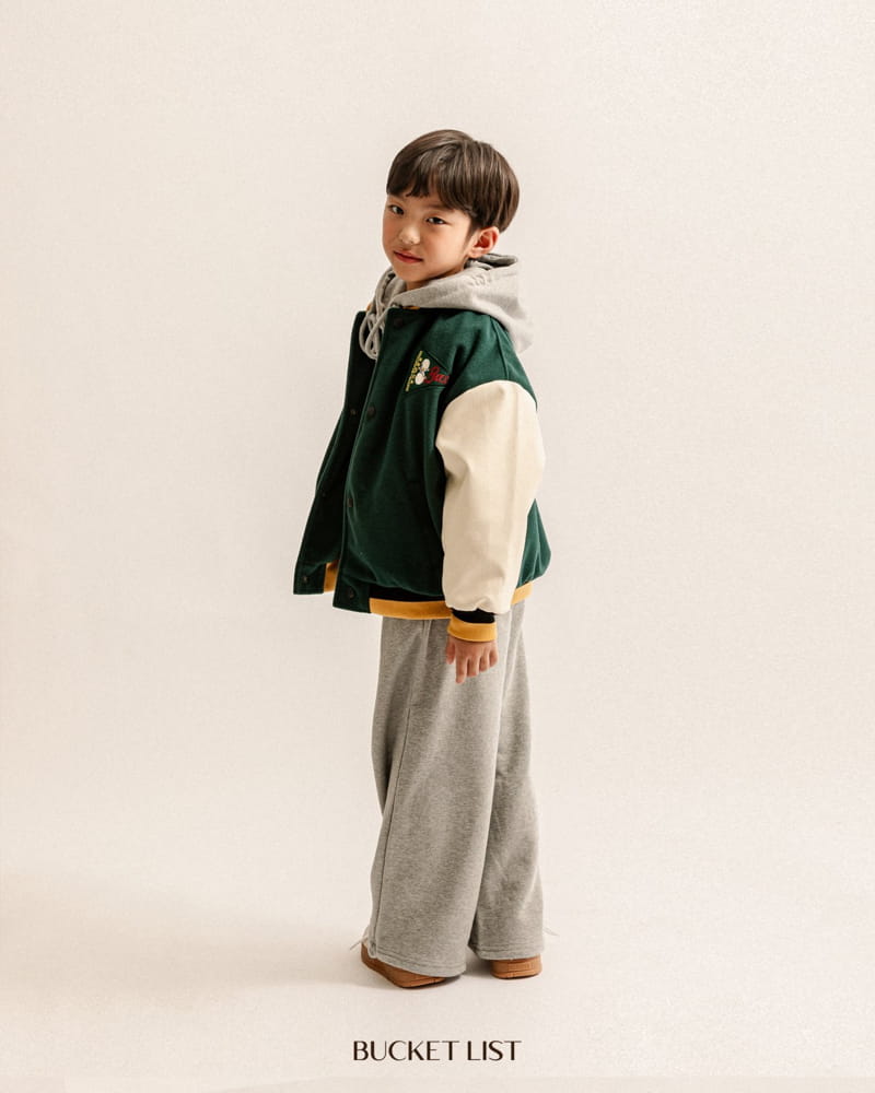 Bucket List - Korean Children Fashion - #childofig - Campus Jumper - 9