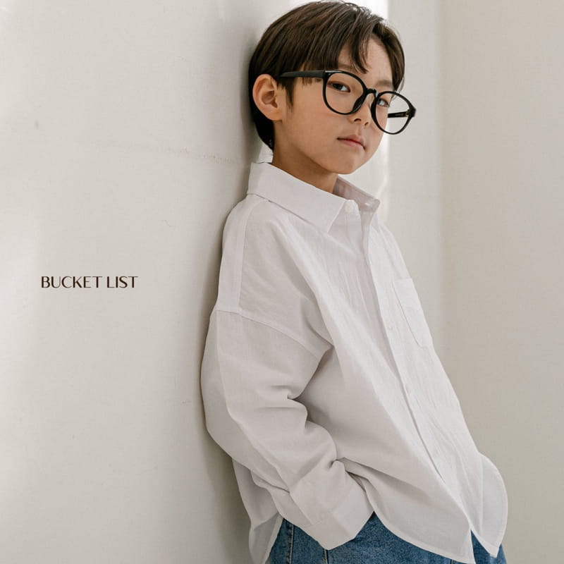 Bucket List - Korean Children Fashion - #childofig - City Boy Over Shirt - 3