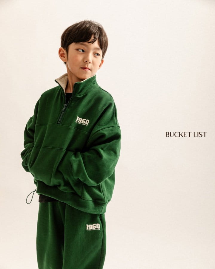 Bucket List - Korean Children Fashion - #childofig - 1960 Half Zip-up - 9