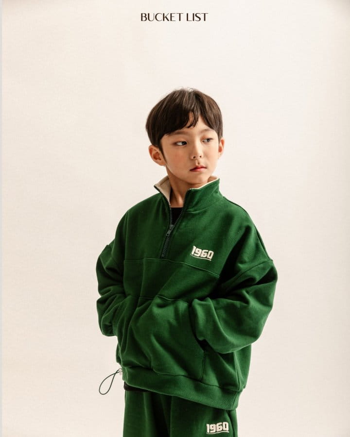 Bucket List - Korean Children Fashion - #childrensboutique - 1960 Half Zip-up - 10