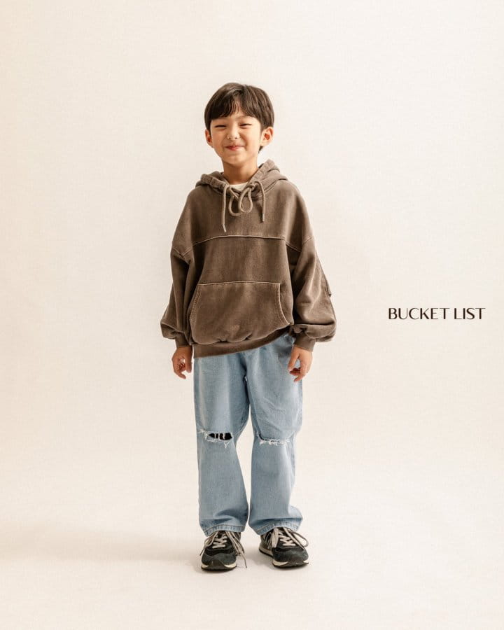 Bucket List - Korean Children Fashion - #kidsstore - Vintage Jeans - 2