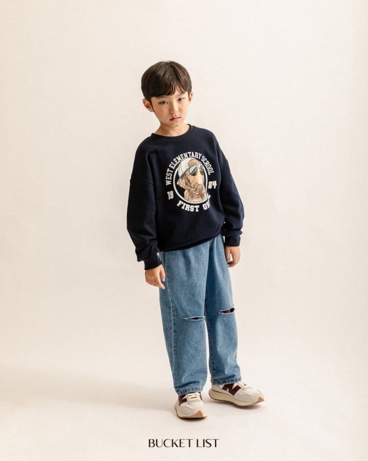 Bucket List - Korean Children Fashion - #littlefashionista - Retriever Sweatshirt - 6