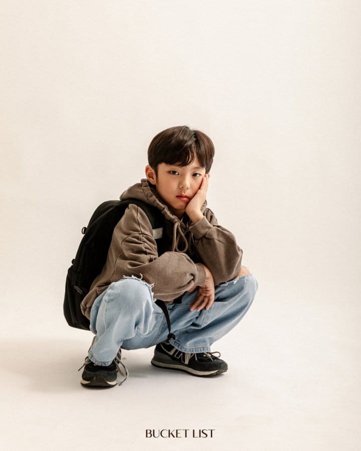 Bucket List - Korean Children Fashion - #littlefashionista - Vintage Jeans - 5