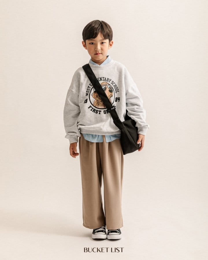 Bucket List - Korean Children Fashion - #minifashionista - Retriever Sweatshirt - 8