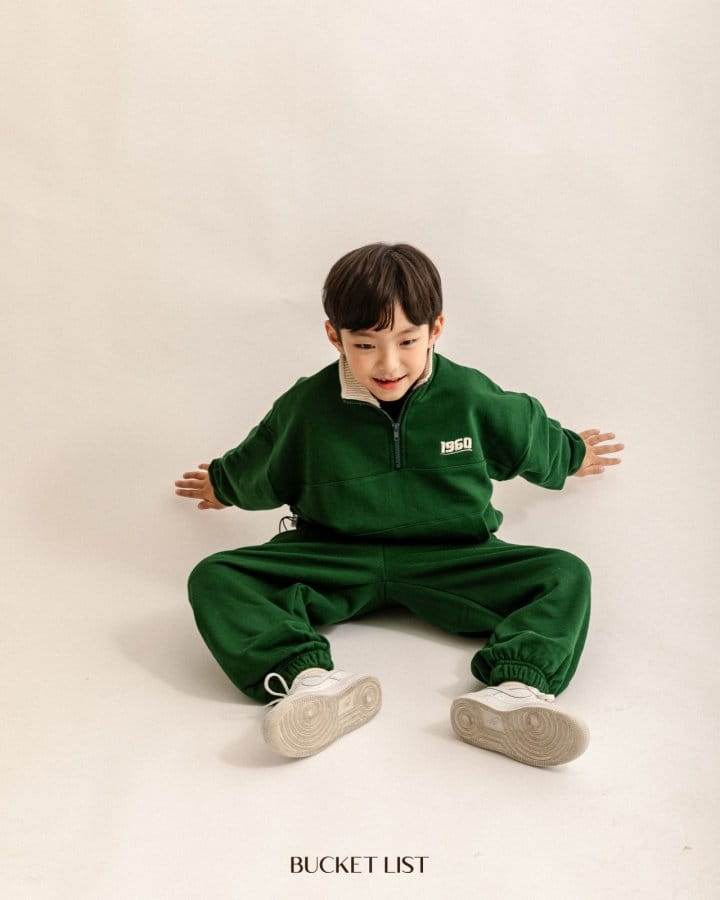 Bucket List - Korean Children Fashion - #stylishchildhood - 1960 Half Zip-up - 8