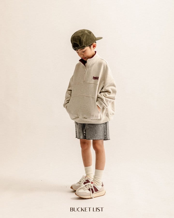 Bucket List - Korean Children Fashion - #todddlerfashion - 1960 Half Zip-up - 6