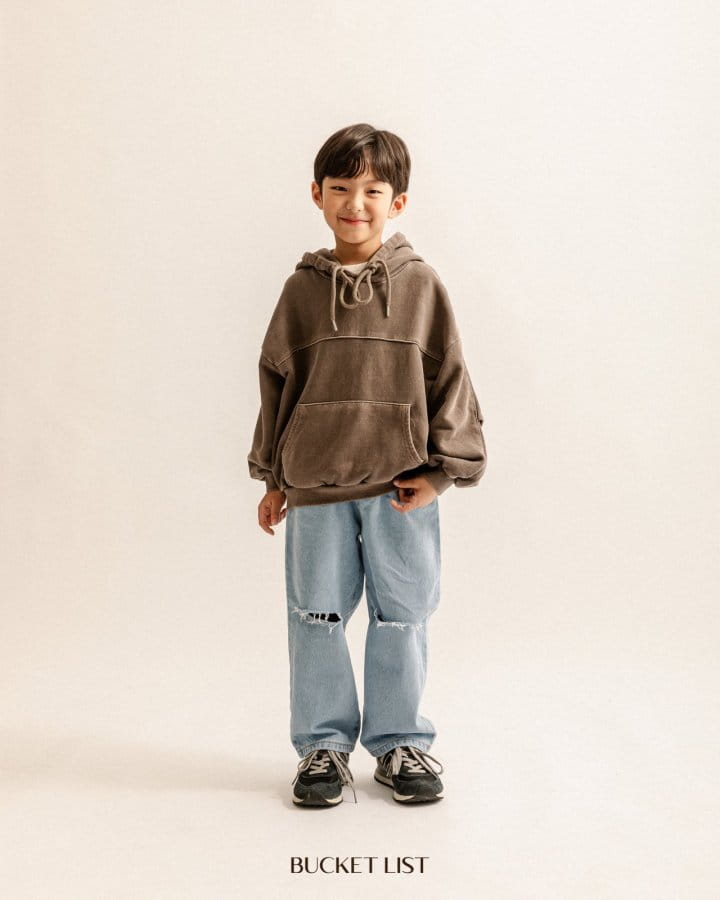 Bucket List - Korean Children Fashion - #toddlerclothing - Vintage Jeans - 10