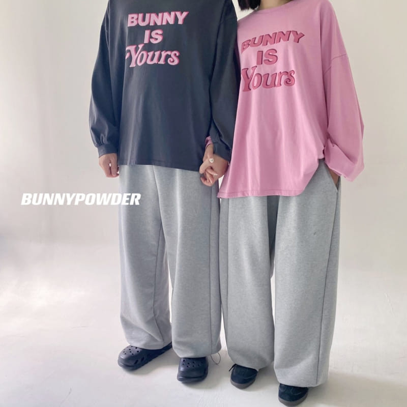 Bunny Powder - Korean Children Fashion - #Kfashion4kids - Bunny Tee with Mom - 6