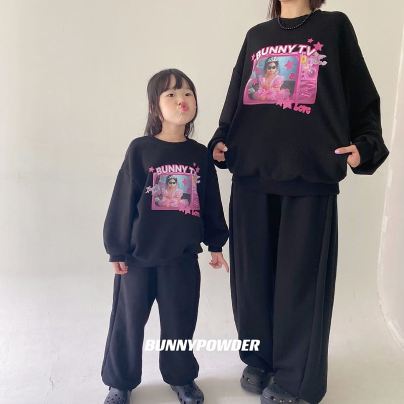 Bunny Powder - Korean Children Fashion - #Kfashion4kids - TV Sweatshirt with Mom - 5